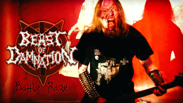 Beast Of Damnation release "Battle Rage" videoclip!