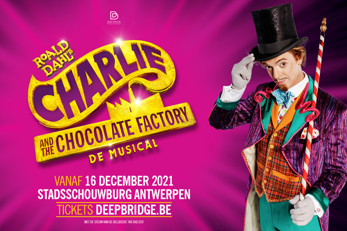 Nordin De Moor wordt 'Willy Wonka' in 'Charlie and the Chocolate Factory'
