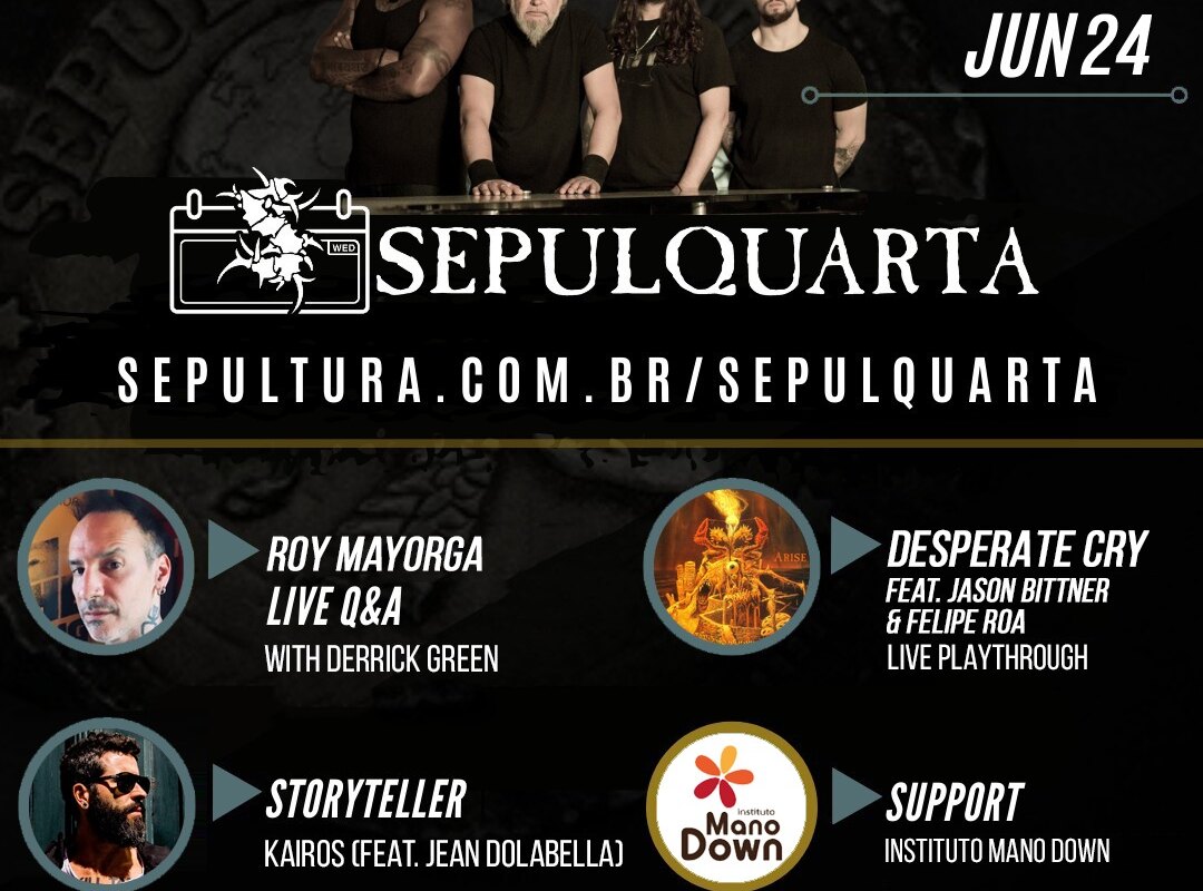 Sepultura welcome Roy Mayorga to their SepulQuarta sessions