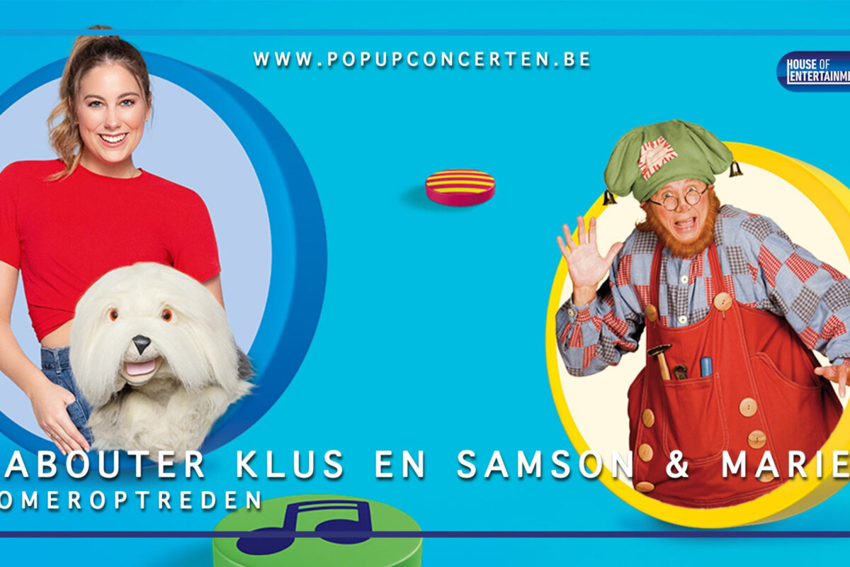 Wegens groot succes: extra pop-up optredens Samson & Marie op 14 juli