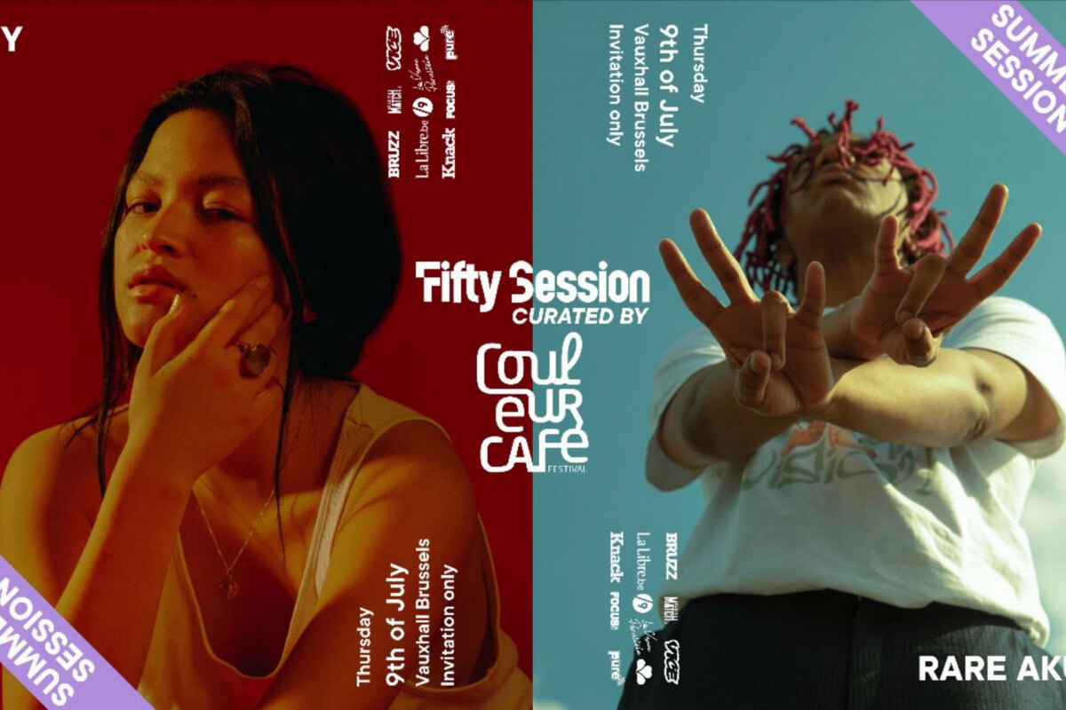 Couleur Café: live muziek met VICE, Fifty Summer Sessions & ZG in AB!