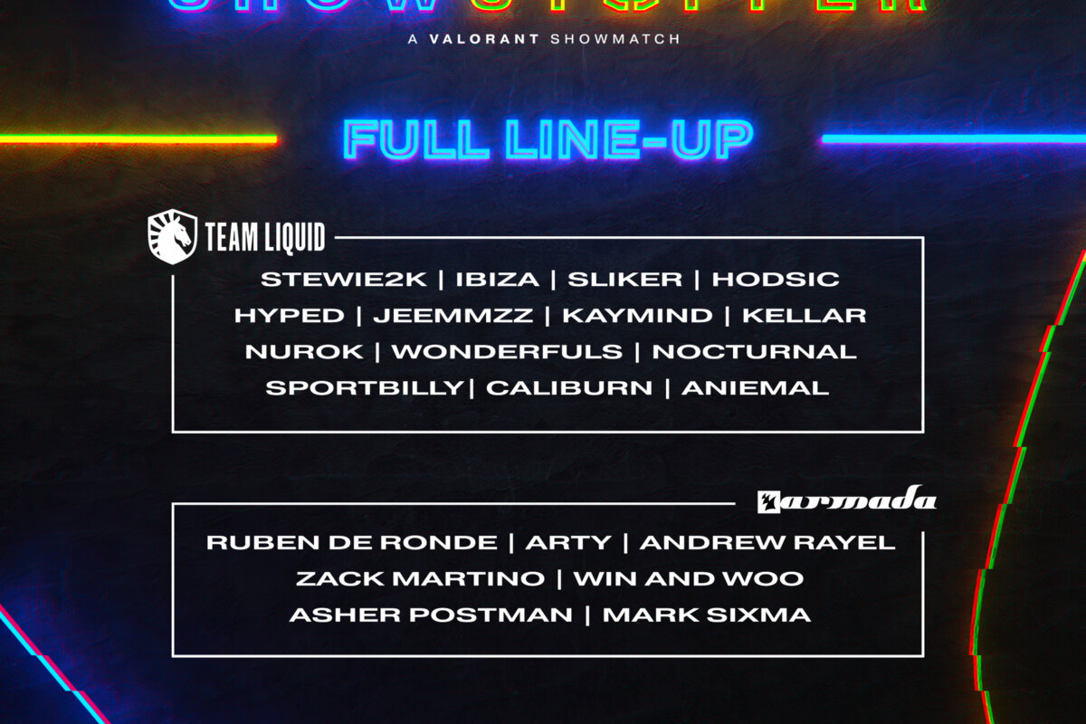 Armada Music and Team Liquid bridge the gap between music and gaming with ProAm VALORANT showmatch