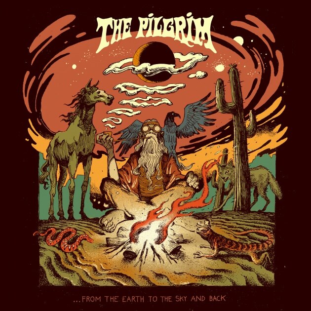The Pilgrim, feat. members of Black Rainbows, return with brand new album and unleash first single, "Mexico '84"!