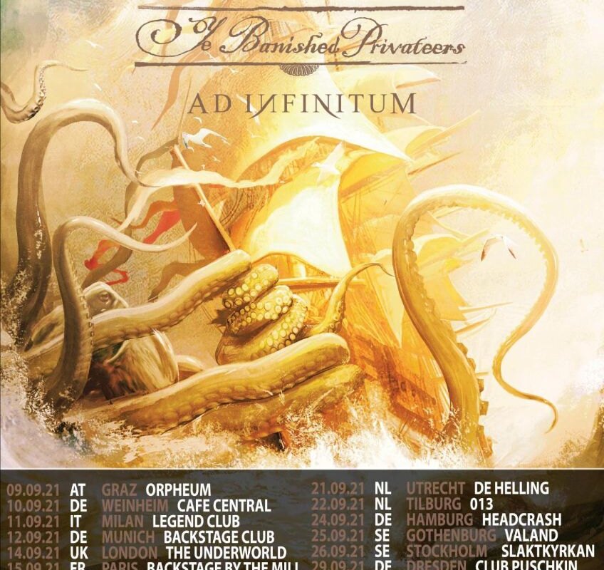 Visions Of Atlantis: New Dates For European Headline Tour 2021!