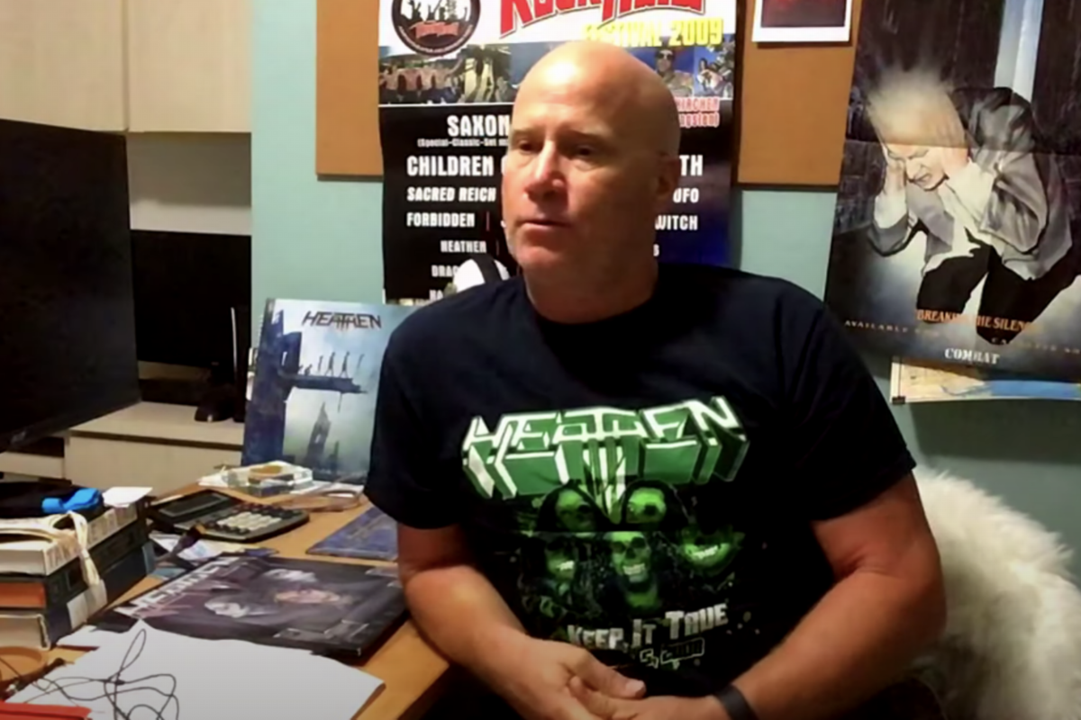 Heathen discuss the band's history + current line-up