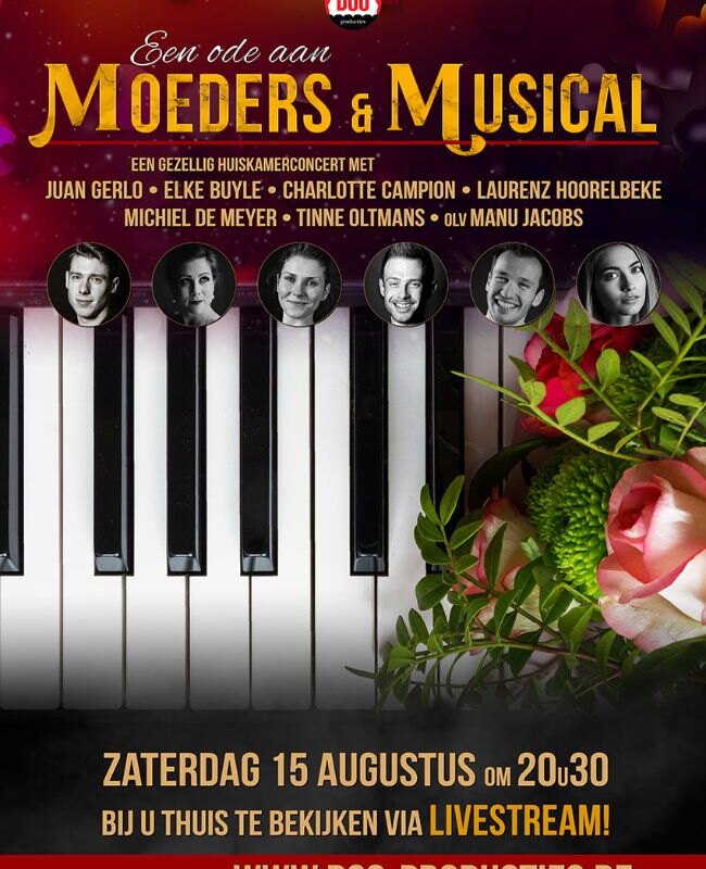 BSO-producties viert moederdag met een tweede livestream concert