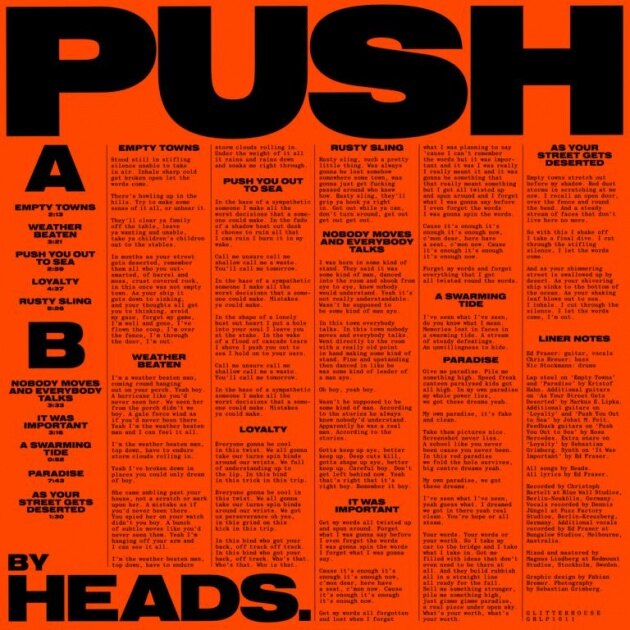 Noise and post-punk rockers, Heads.,  share "Loyalty" video!