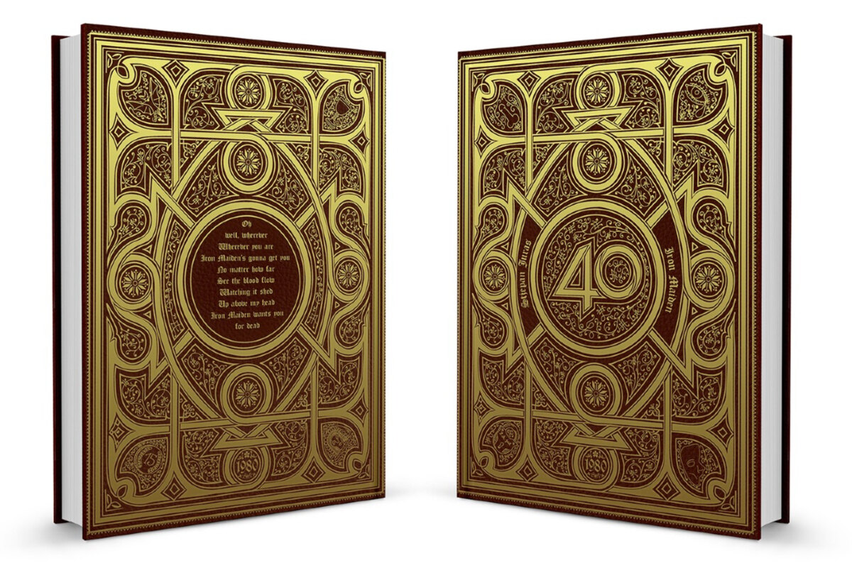 A very special and very limited set of the books about the debut Iron Maiden album is available.