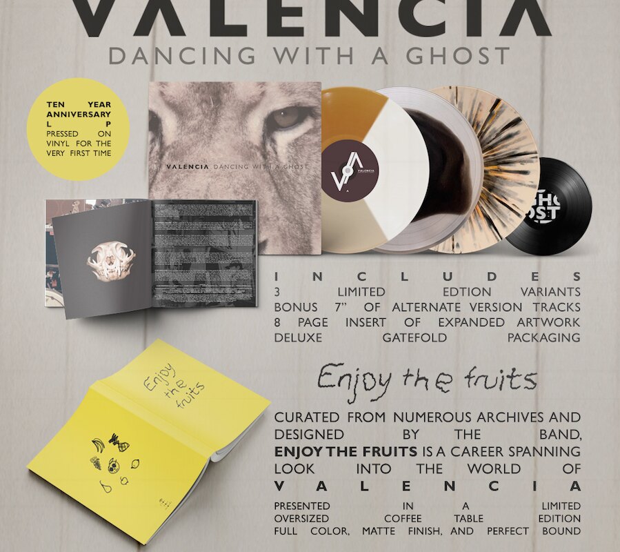 Valencia Celebrating 10 Year Anniversary of 'Dancing With A Ghost' By Reissuing Album on Vinyl For The Very First Timz