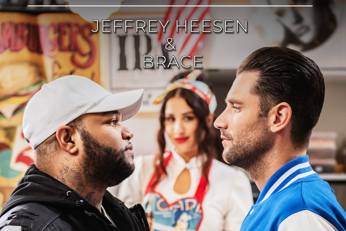 Zanger Jeffrey Heesen en rapper Brace vinden elkaar in de zomerhit ‘Van mij alleen’
