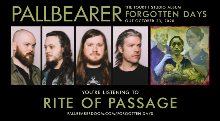 Pallbearer unveil video for second single, 'Rite Of Passage'
