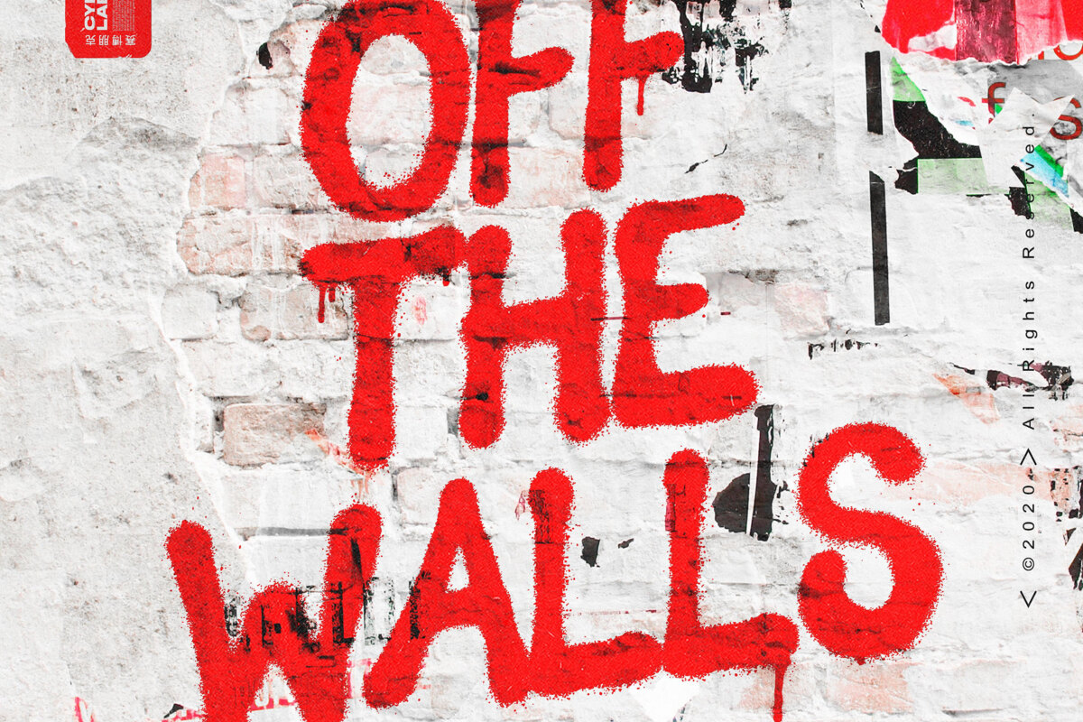 Fafaq & RebMoe's underground house vibes and spoken words on "Off The Walls" out now on CYB3RPVNK