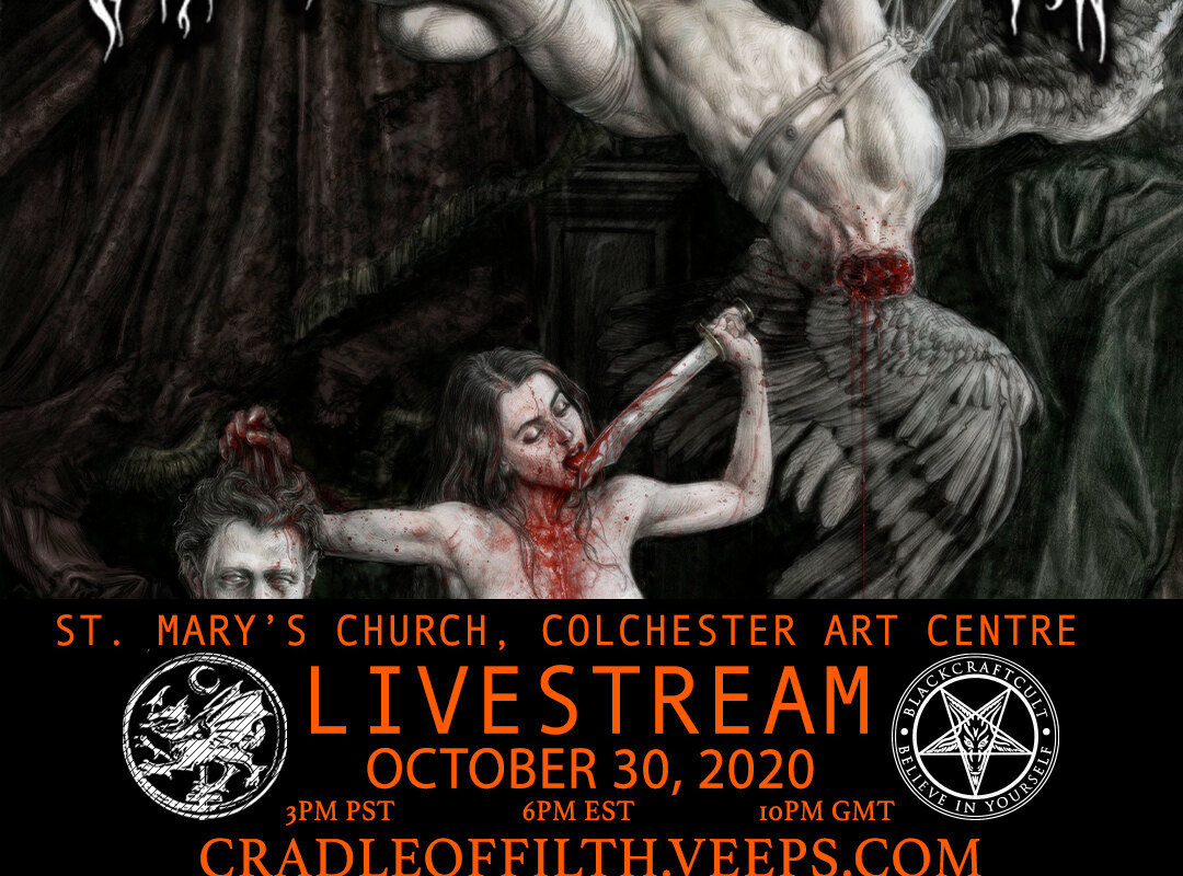 Cradle of Filth announce Halloween live stream concert from St. Mary's Church