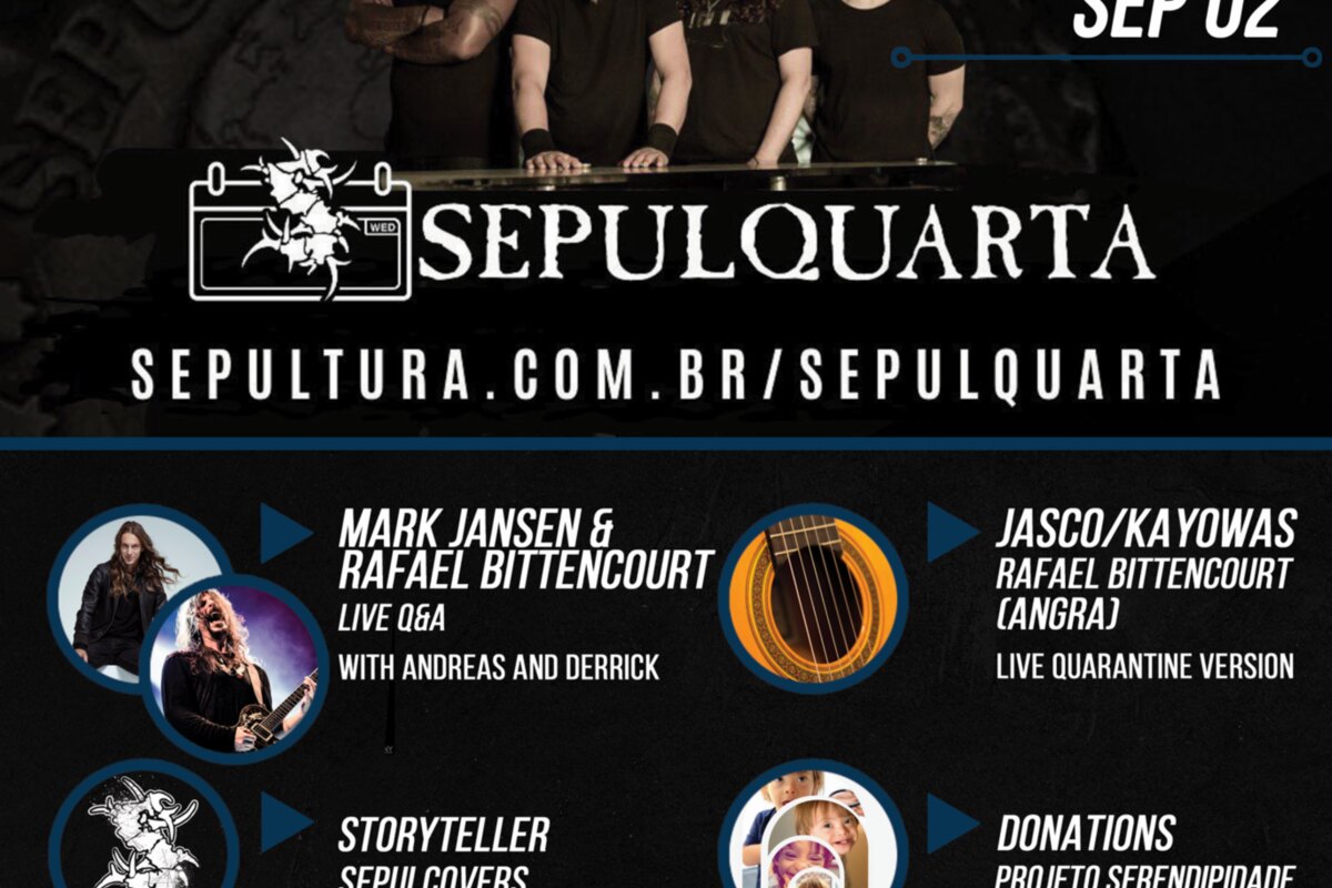 Sepultura welcomes Mark Jansen and Rafael Bittencourt
