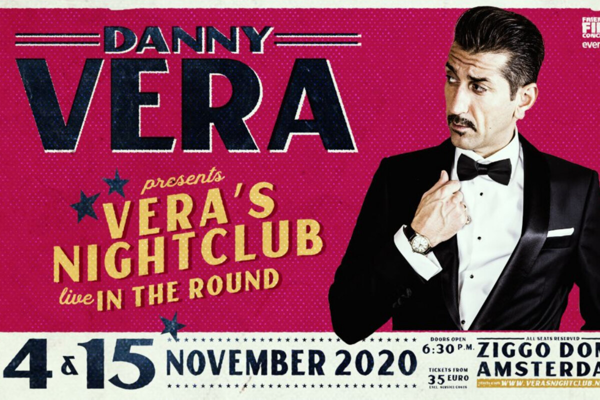 Danny Vera naar Ziggo Dome met 'Vera’s Nightclub'