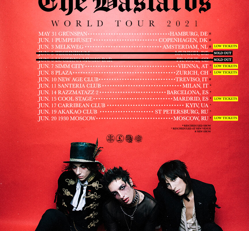 Palaye Royale Announce Full Rescheduled European Tour For Summer