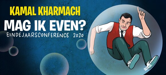Kamal Kharmach keert terug met tweede eindejaarsconference