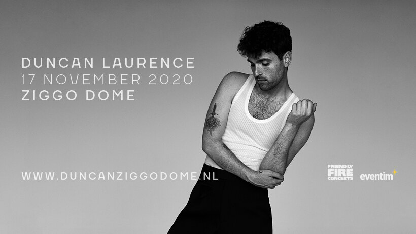 Duncan Laurence komt met nieuw album in intieme setting naar Ziggo Dome