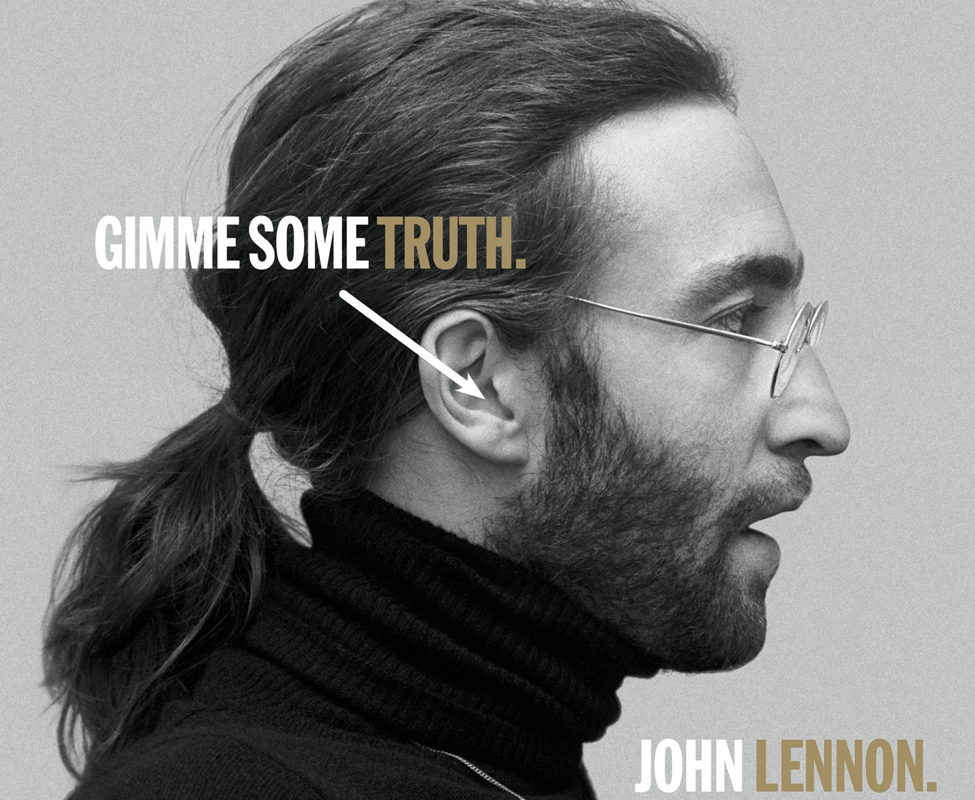 John Lennon’s “Gimme Some Truth.” available October 9 on a deluxe edition box set