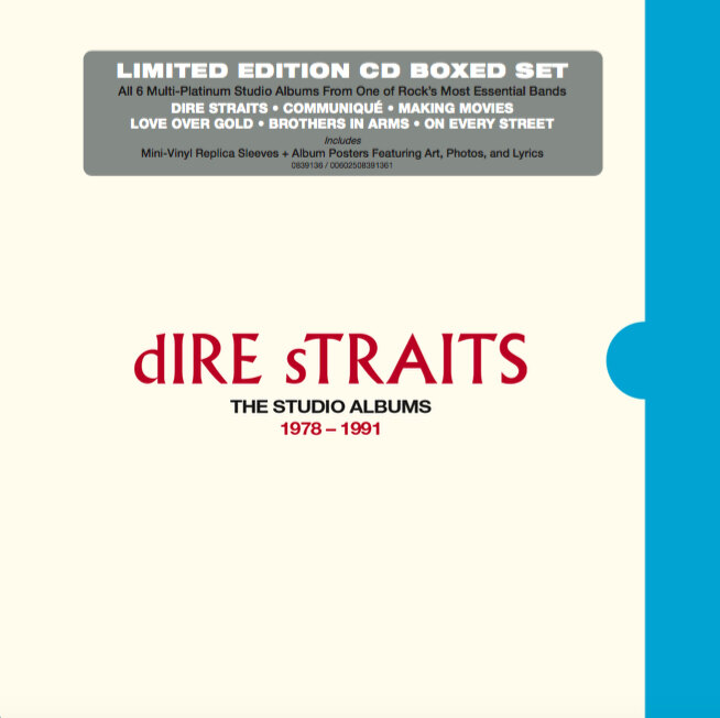 Dire straits: ‘The Studio Albums 1978-1991’ to be released October 9th