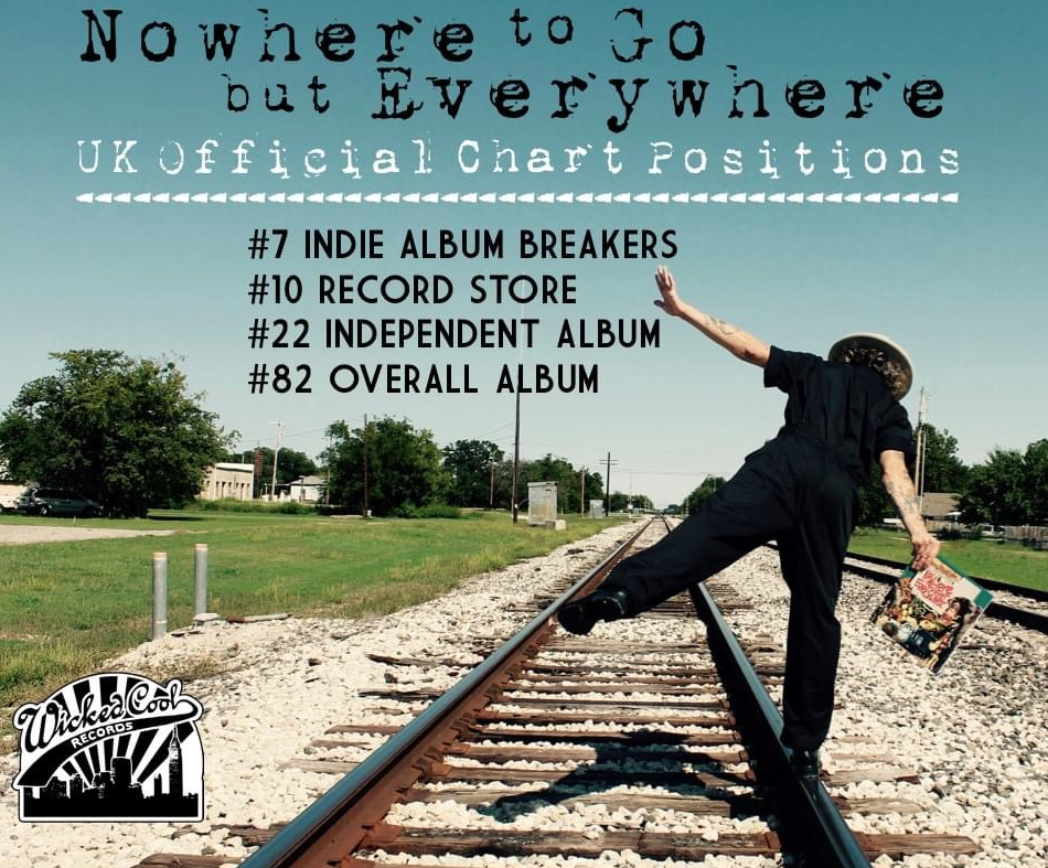 Ryan Hamilton & The Harlequin Ghosts' New Album 'Nowhere To Go But Everywhere' Invades The UK Charts