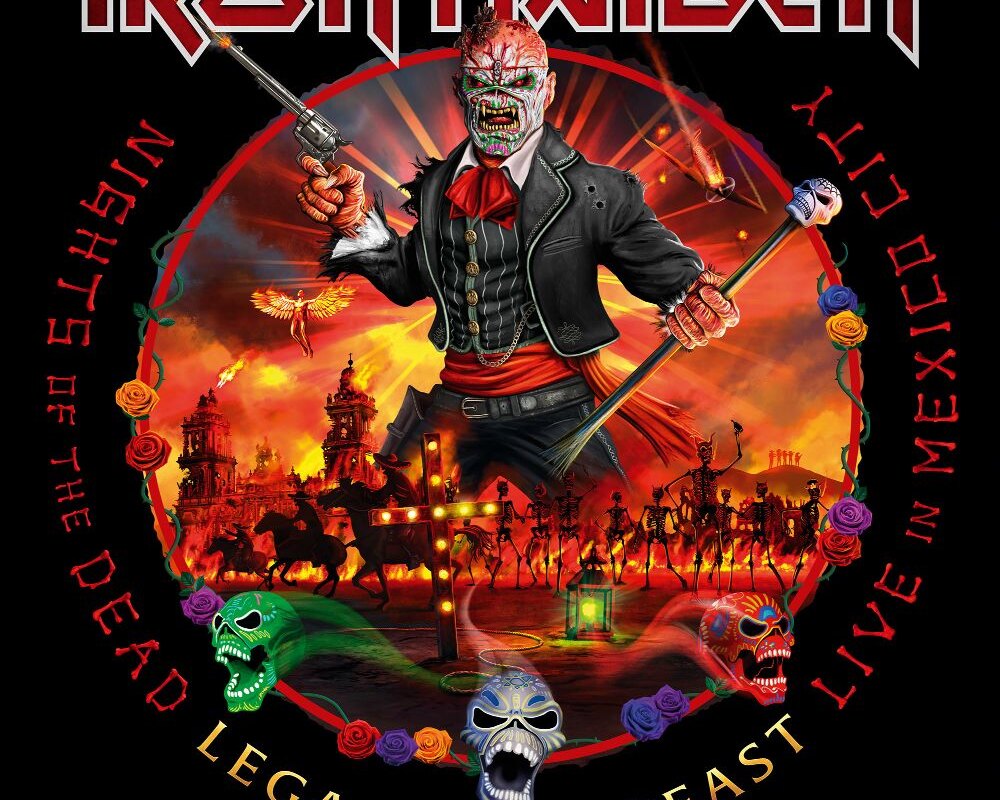 Iron Maiden brand new live album 'Nights Of The Dead, Legacy Of The Beast: Live In Mexico City'