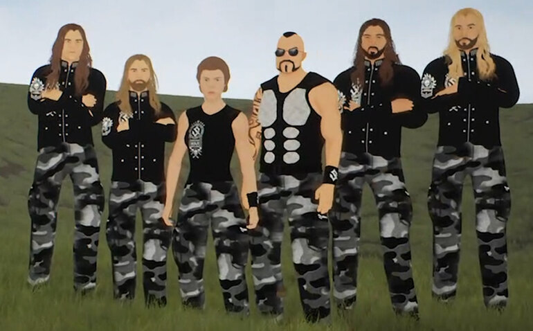Sabaton reveal 'Night Witches' animated video