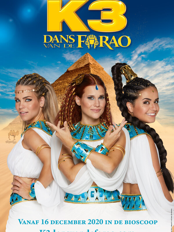 Eerste betoverende beelden van nieuwe film K3 - Dans van de Farao