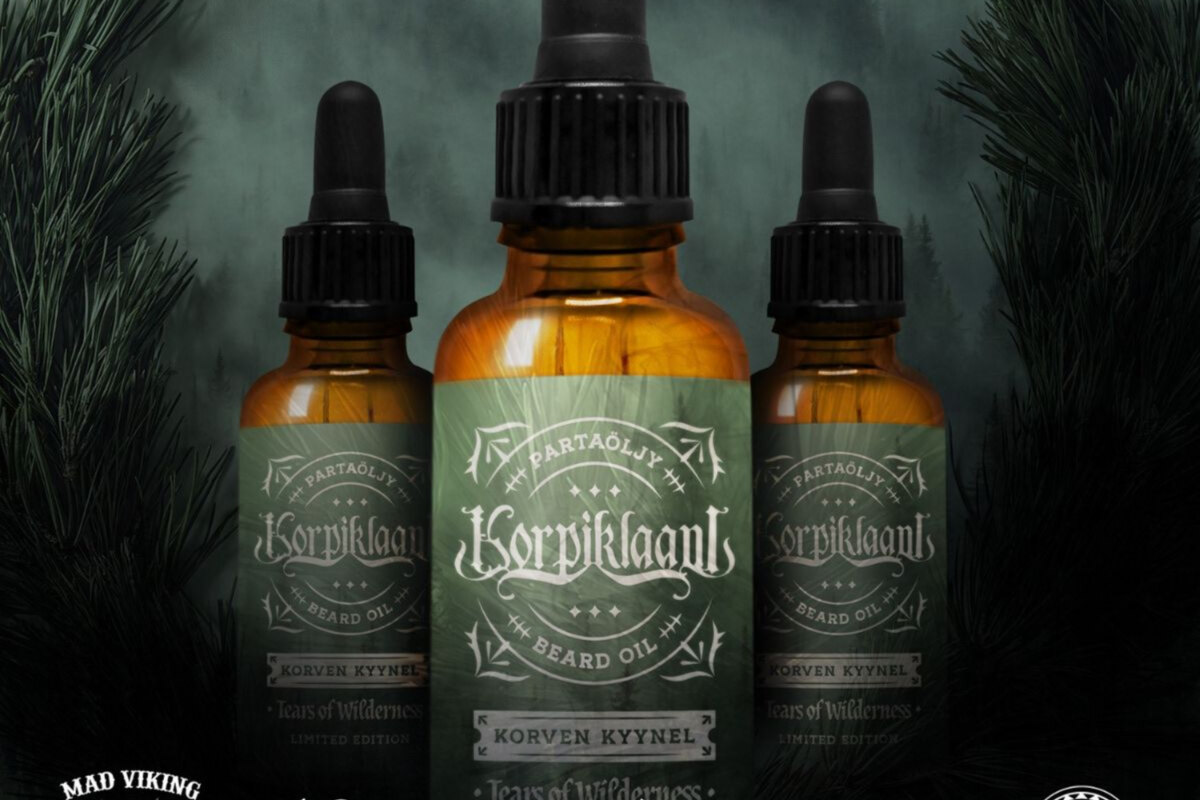 Korpiklaani launch new beard oil for charity