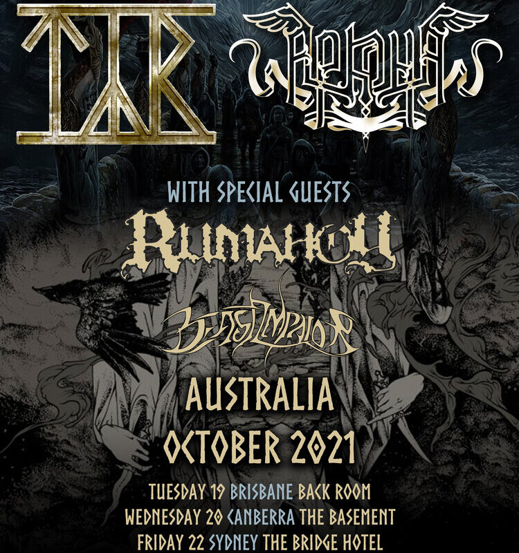 Tyr & Arkona Reschedule Australian Tour Dates into 2021