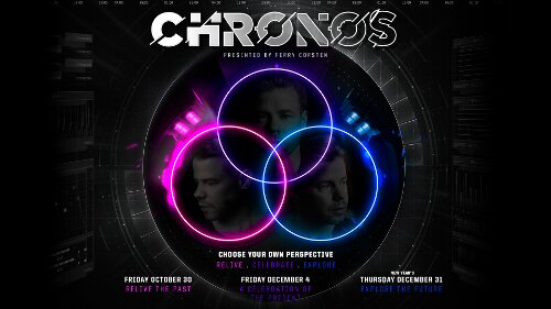 Ferry Corsten is bringing fans closer to the experience with the announcement of his new digital show - CHRONOS