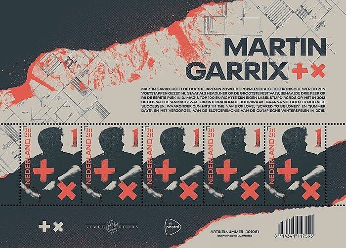 Martin Garrix gets honored with own stamp