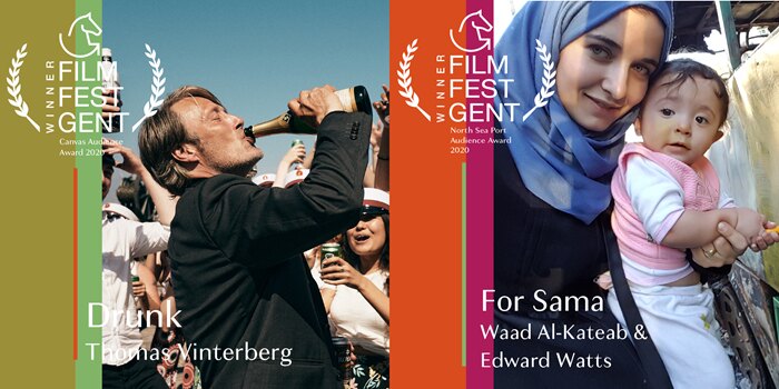 'For Sama' en 'Drunk' winnen publieksprijzen op Film Fest Gent 2020