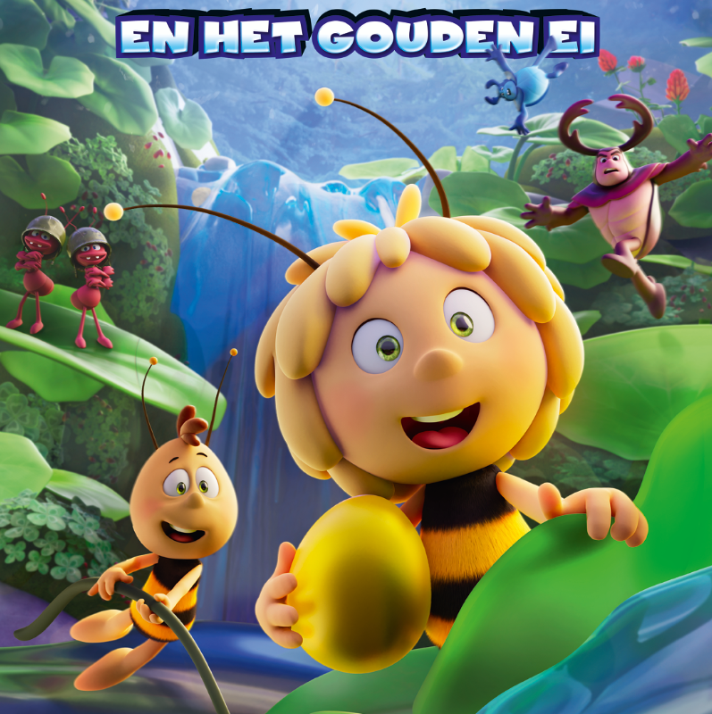 De derde film met Maya de Bij komt er aan: Maya en het gouden ei!