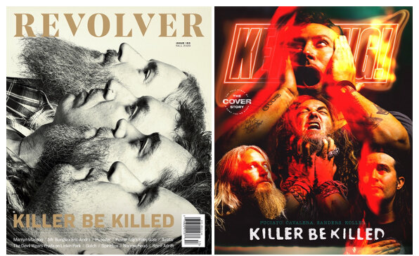 Killer be killed debut "Inner Calm From Outer Storms"