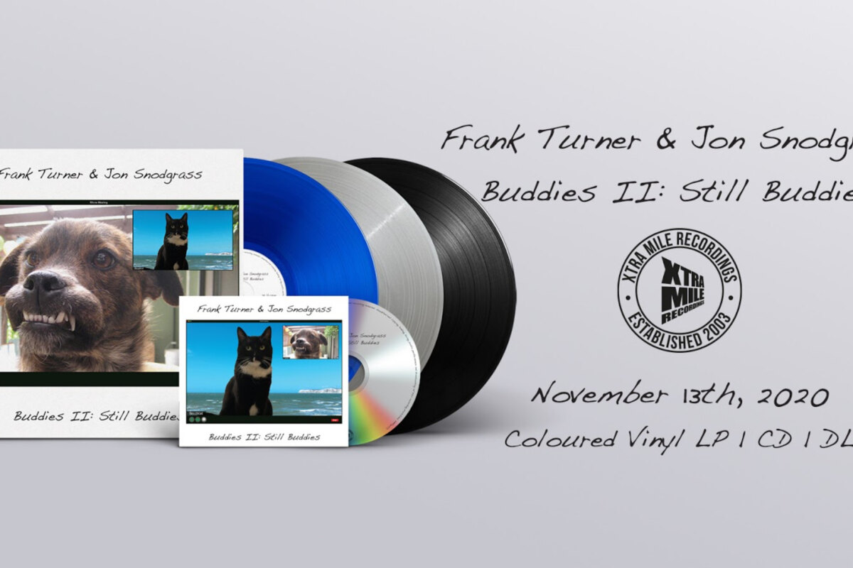 Frank Turner and jon Snodgrass- Album out today: 'Buddies II: Still Buddies'