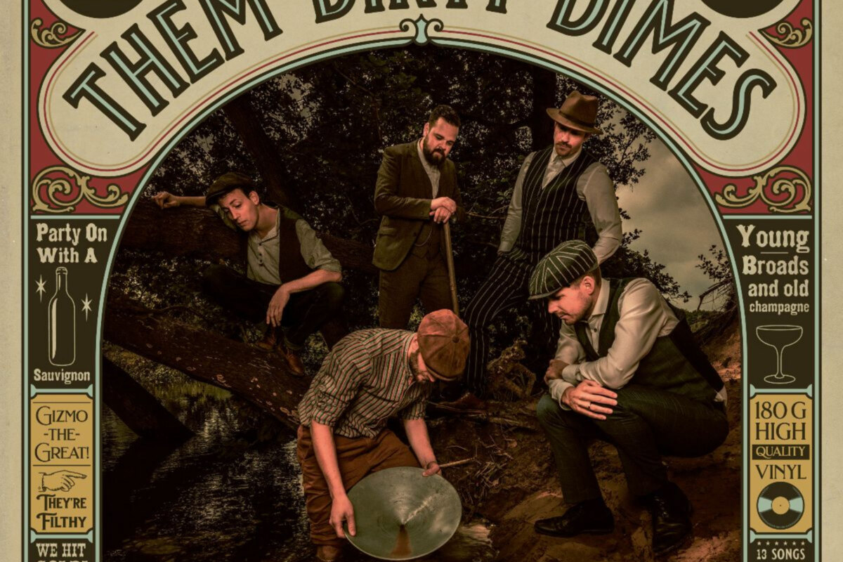 Gronings vijftal Them Dirty Dimes kondigt debuutalbum aan