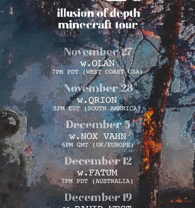 Mat Zo embarks on state-of-the-art album tour via the Minecraft video game platform