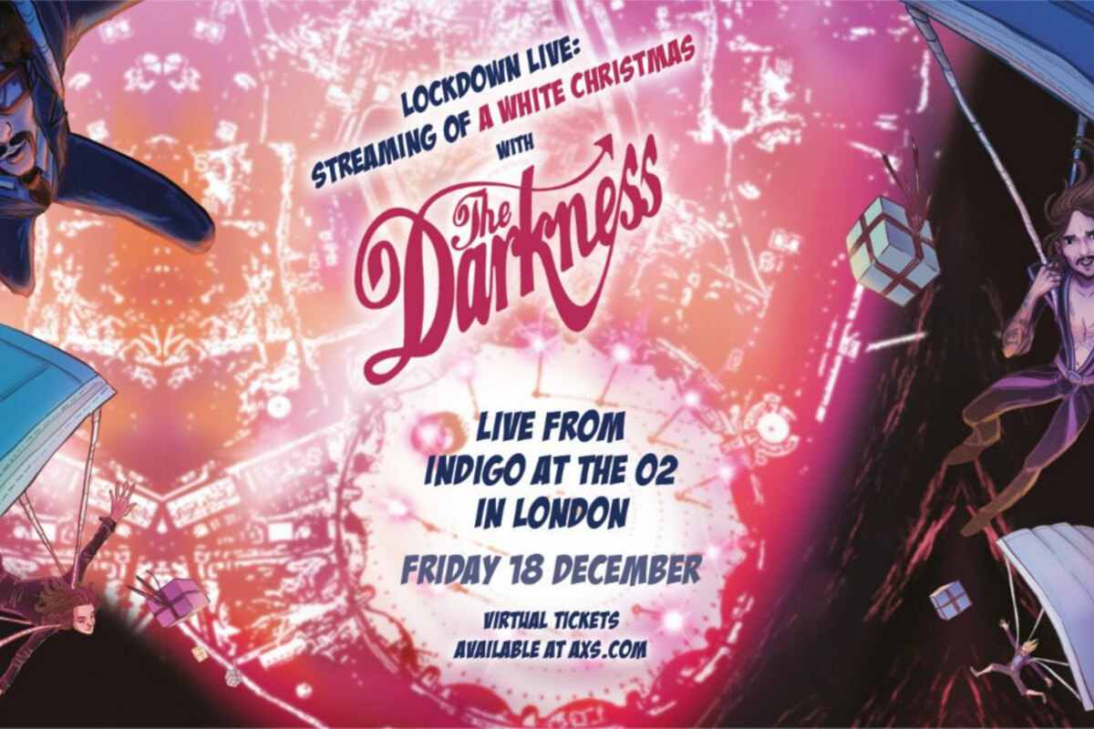 The Darkness announce 'Lockdown Live: Streaming of a White Christmas, with The Darkness'