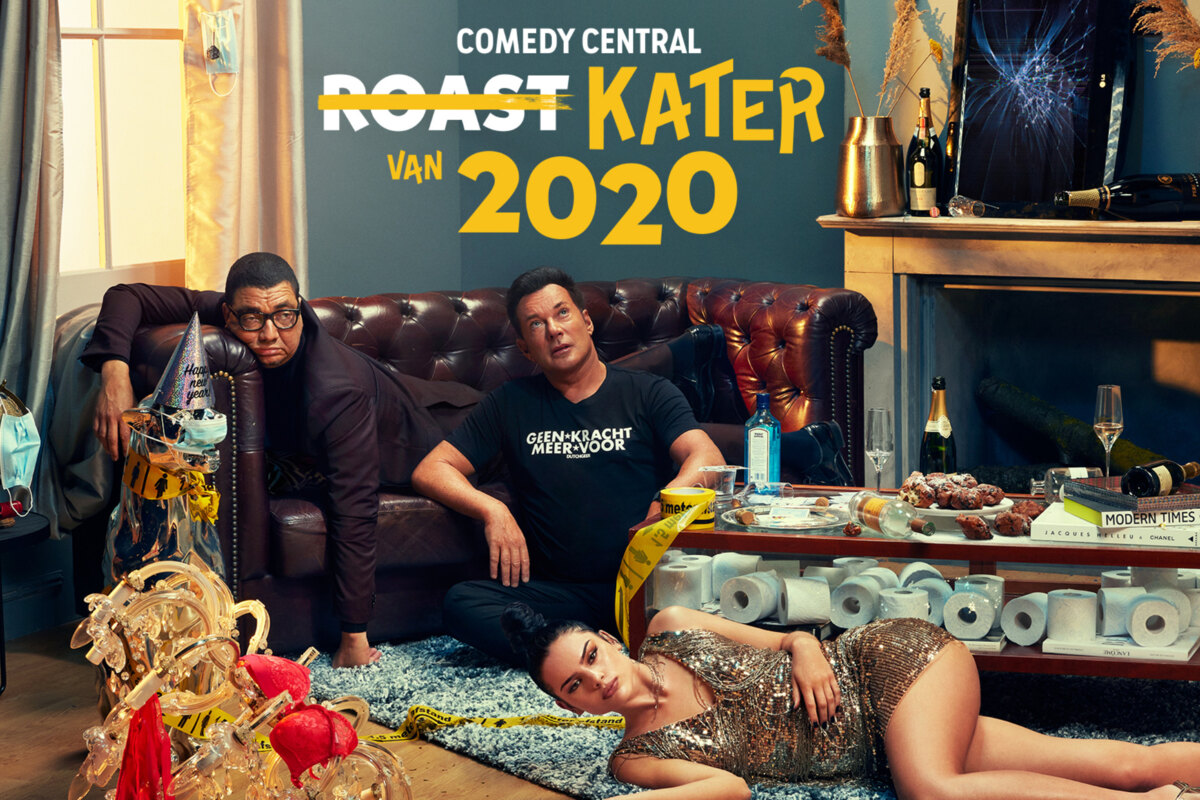 Gerard Joling, Famke Louise en Jörgen Raymann bevestigd voor de Comedy Central Roast: Kater van 2020