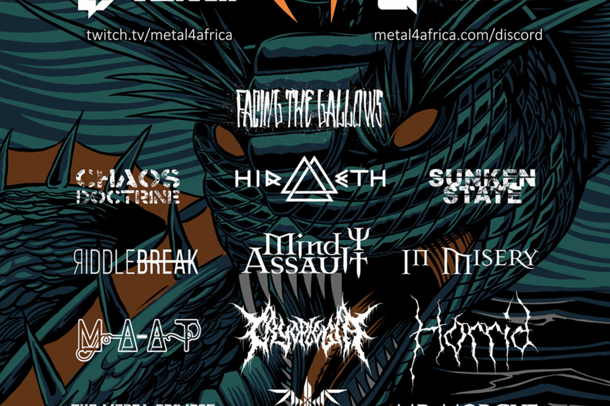 The Medea Project join the line-up for metal4africa SummerFest '21