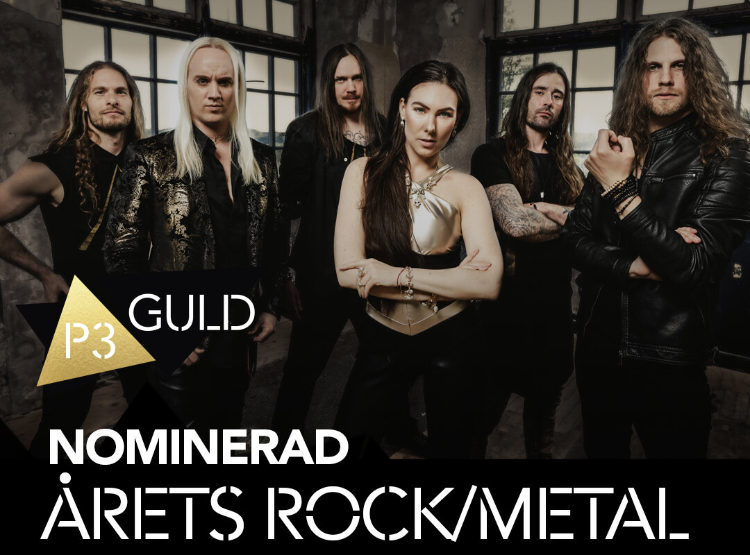 Amaranthe nominated for P3 Guld award in category "Hard Rock/Metal"