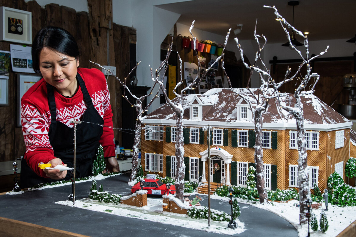 Disney+ marks Home Alone's 30th birthday with a spectacular 1.7m gingerbread McCallister house