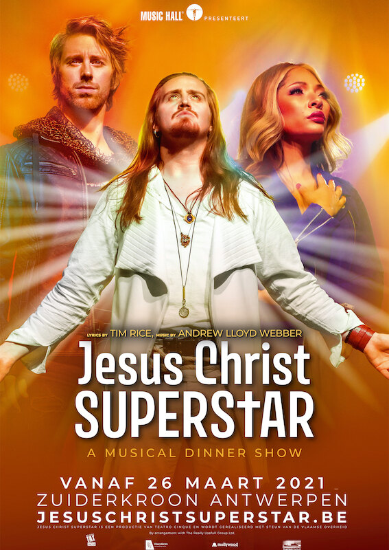 'Jesus Christ Superstar - a musical dinner show' opent in paasvakantie vernieuwde en virusveilige Zuiderkroon