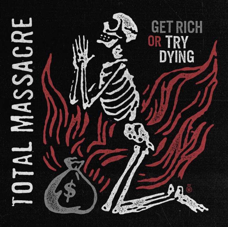 LA Political Punks Total Massacre Release Fiery New Single "Get Rich Or Try Dying"