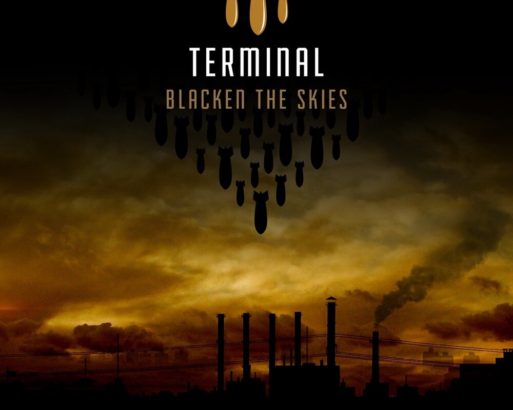 Terminal - 'Blacken The Skies' - debut album by industrial/glam hybrid led by Thomas Mark Anthony out 05.02.21 (Metropolis Records