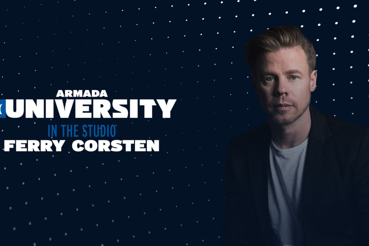 Ferry Corsten launches in-depth music produciton masterclass with Armada University and FaderPro: 'In The Studio'