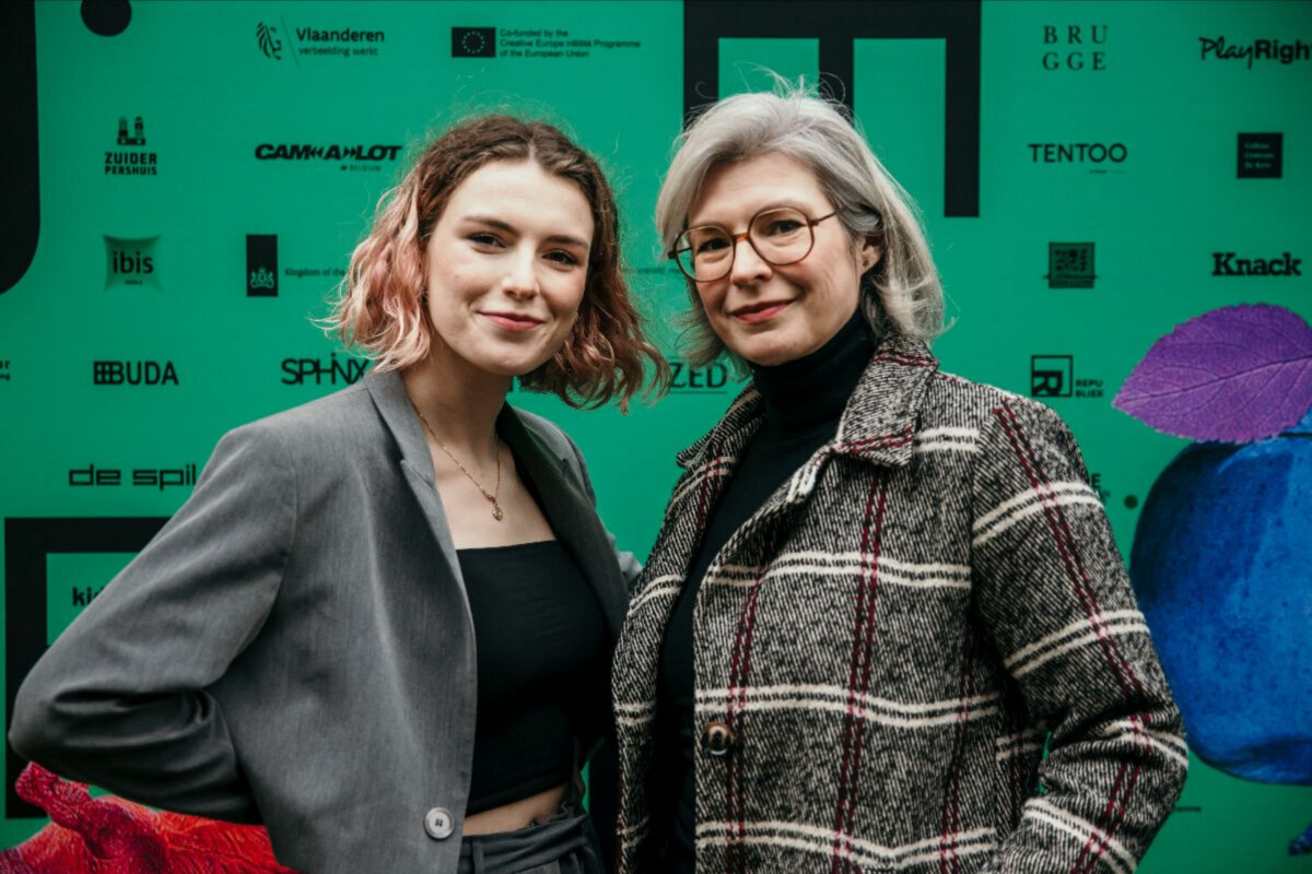 Gloria Monserez en Machteld Timmermans geven aftrap voor maand lang jeugdfilm op het JEF festival