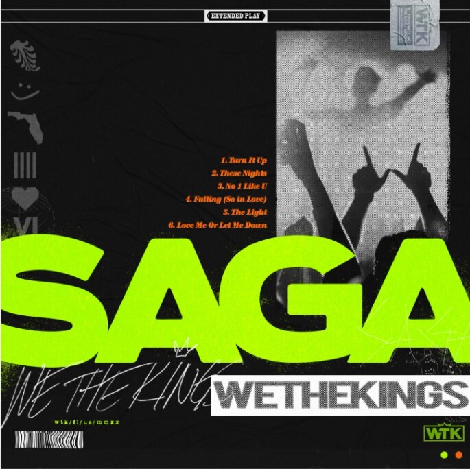 Nieuwe We The Kings-EP SAGA nu overal verkrijgbaar