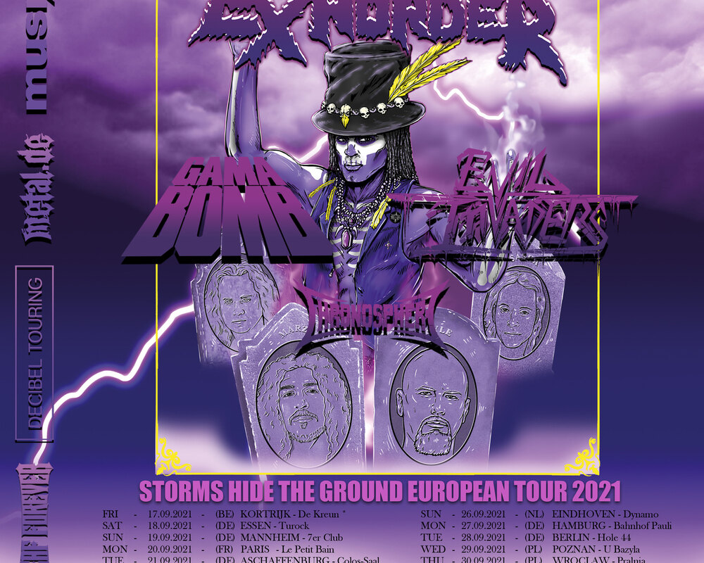 Gama Bomb announce European tour; 'Lords Of The Hellfire Club' out now